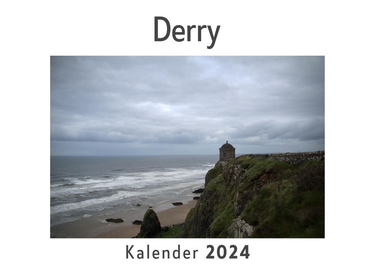 Produktbild: Derry (Wandkalender 2024, Kalender DIN A4 quer, Monatskalender im Querformat mit Kalendarium, Das perfekte Geschenk)