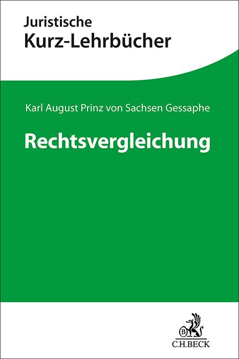 Bild vom Artikel Rechtsvergleichung vom Autor Karl August Prinz Sachsen Gessaphe