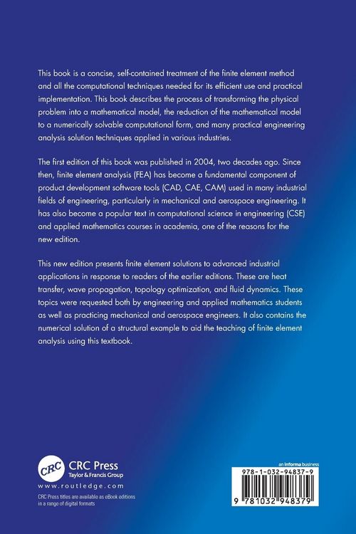 Produktbild: What Every Engineer Should Know About Computational Techniques of Finite Element Analysis
