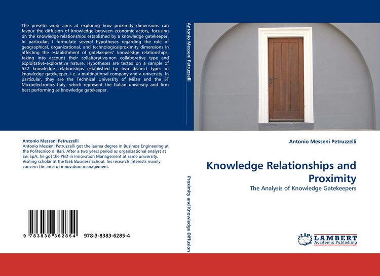 Produktbild: Knowledge Relationships and Proximity