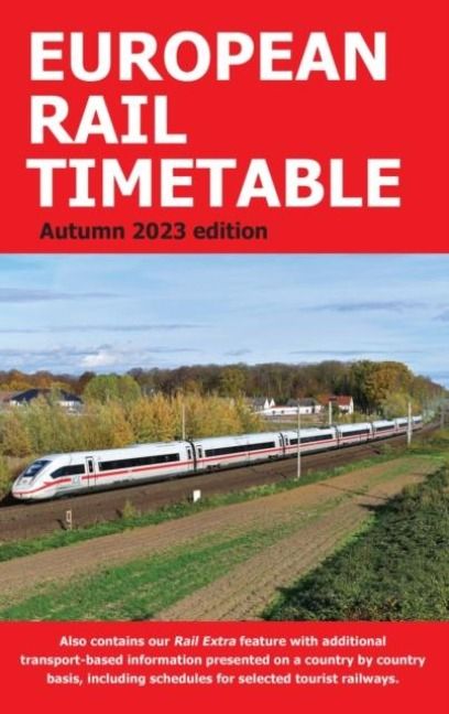 Produktbild: European Rail Timetable Autumn 2023