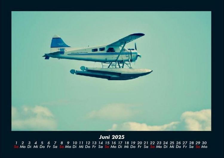 Produktbild: Flugzeuge 2025 Fotokalender DIN A4