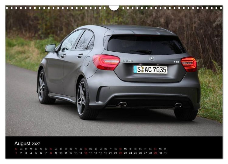 Produktbild: Mercedes-Benz A-Klasse (Wandkalender 2027 DIN A3 quer), CALVENDO Monatskalender