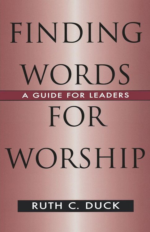 Produktbild: Finding Words for Worship