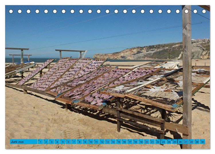 Produktbild: Eine Reise durch Portugal (Tischkalender 2026 DIN A5 quer), CALVENDO Monatskalender