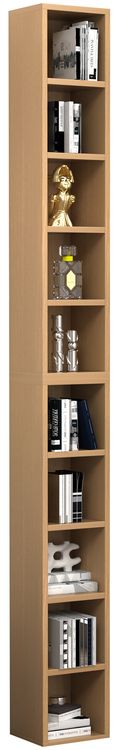Produktbild: Holz CD DVD Stand Aufbewahrung Deko Regal Megosa S