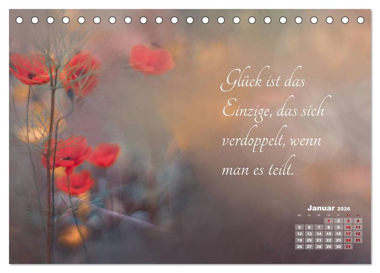 Produktbild: Chinesische Weisheiten (Tischkalender 2026 DIN A5 quer), CALVENDO Monatskalender