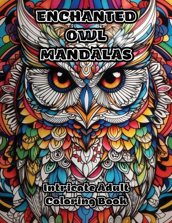 Produktbild: Enchanted Owl Mandalas
