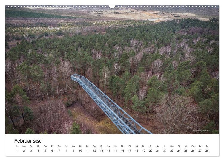 Produktbild: Die Lausitz - Region im Wandel (Wandkalender 2026 DIN A2 quer), CALVENDO Monatskalender