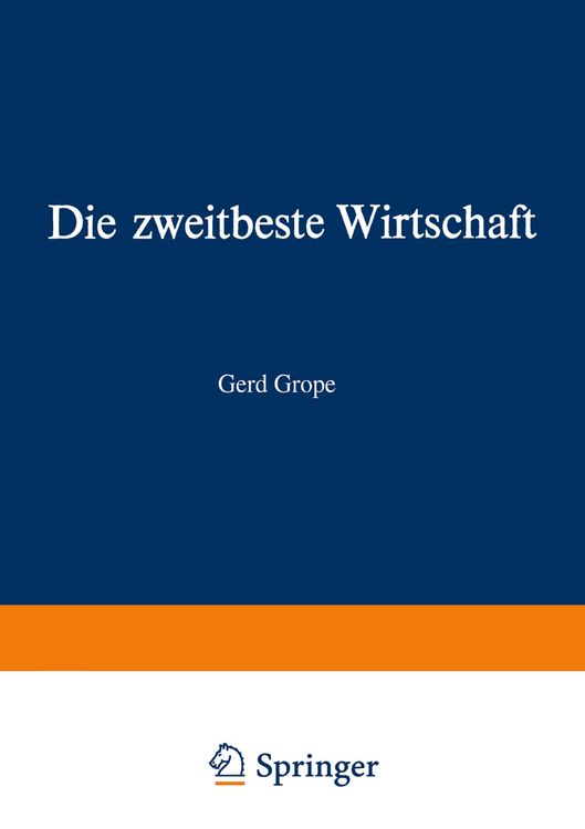 Produktbild: Die zweitbeste Wirtschaft