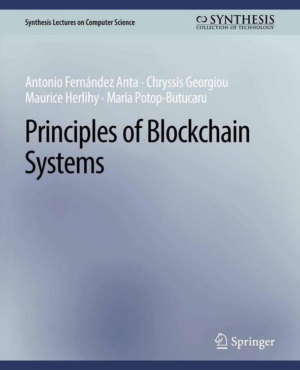 Produktbild: Principles of Blockchain Systems