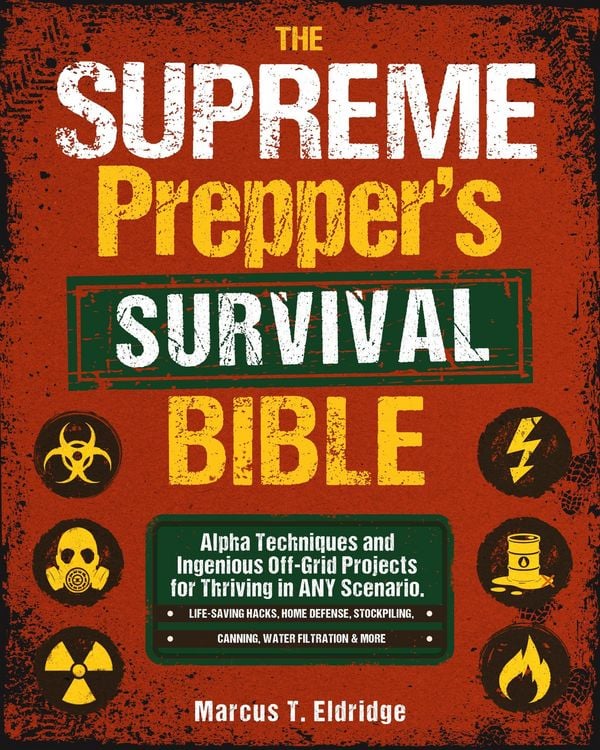 Produktbild: The Supreme Prepper's Survival Bible: Alpha Techniques and Ingenious Off-Grid Projects for Thriving in ANY Scenario. Life-Saving Hacks, Home Defense,