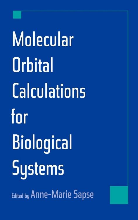 Produktbild: Molecular Orbital Calculations for Biological Systems