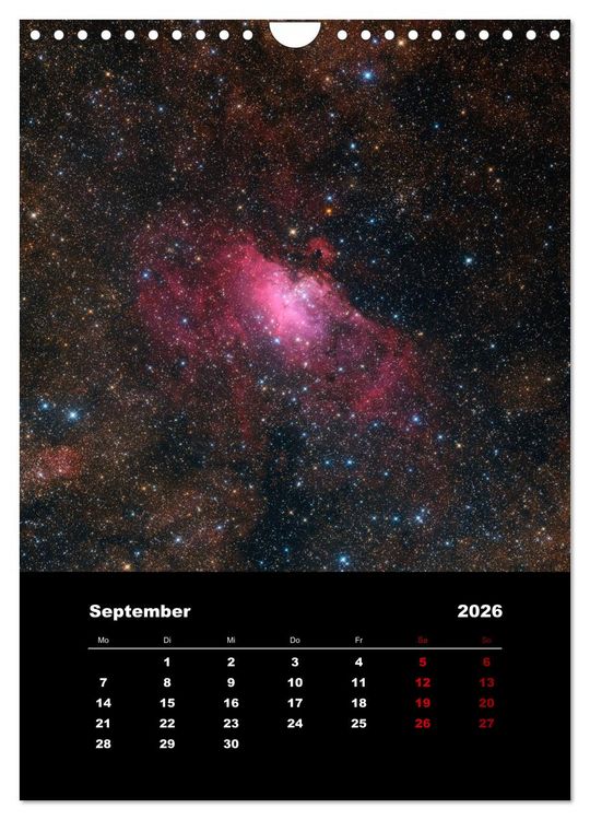 Produktbild: Das Universum (Wandkalender 2026 DIN A4 hoch), CALVENDO Monatskalender