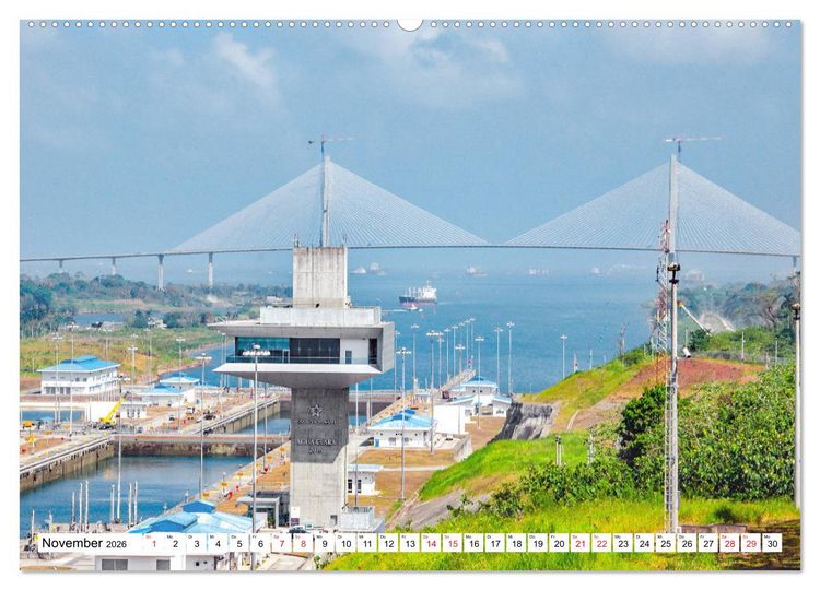 Produktbild: Traumziele Mittelamerikas - Costa Rica, Panama und Kolumbien (Wandkalender 2026 DIN A2 quer), CALVENDO Monatskalender