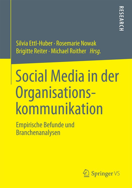 Produktbild: Social Media in der Organisationskommunikation