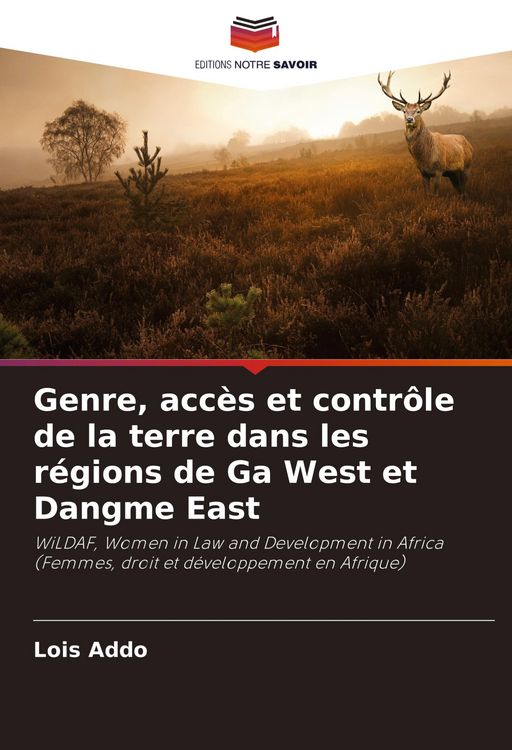 Produktbild: Genre, acc&egrave;s et contr&ocirc;le de la terre dans les r&eacute;gions de Ga West et Dangme East