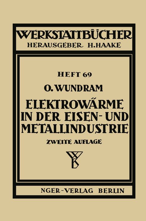 Produktbild: Elektrow&auml;rme in der Eisen- und Metallindustrie