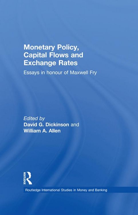 Produktbild: Monetary Policy, Capital Flows and Exchange Rates