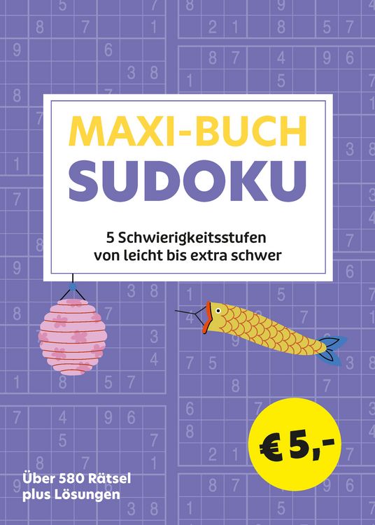 Produktbild: Maxi-Buch Sudoku Band 10