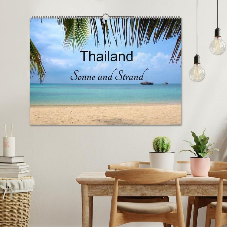 Produktbild: Thailand Sonne und Strand (Wandkalender 2026 DIN A2 quer), CALVENDO Monatskalender