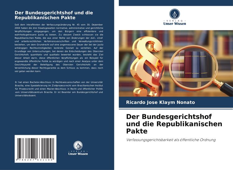 Produktbild: Der Bundesgerichtshof und die Republikanischen Pakte