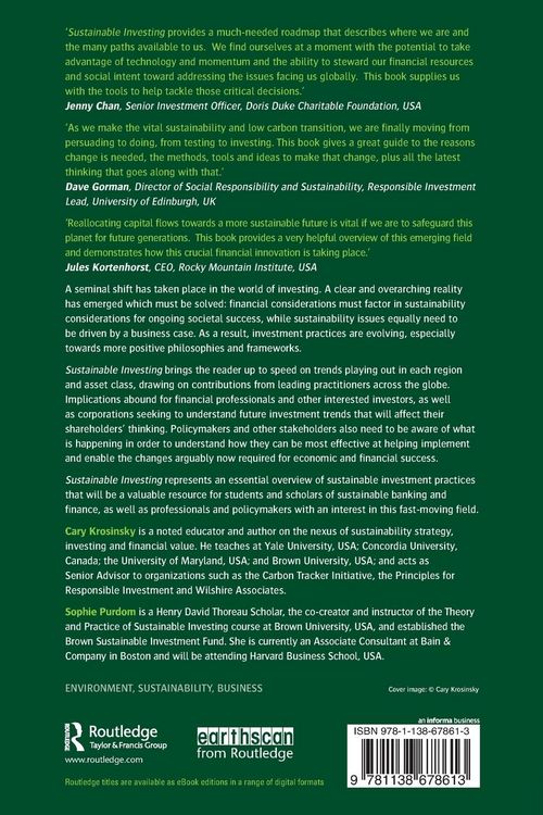 Produktbild: Sustainable Investing