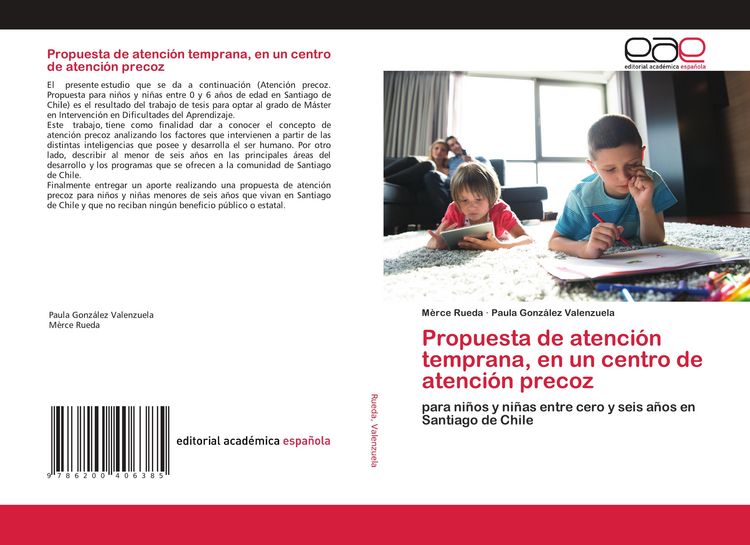 Produktbild: Propuesta de atenci&oacute;n temprana, en un centro de atenci&oacute;n precoz
