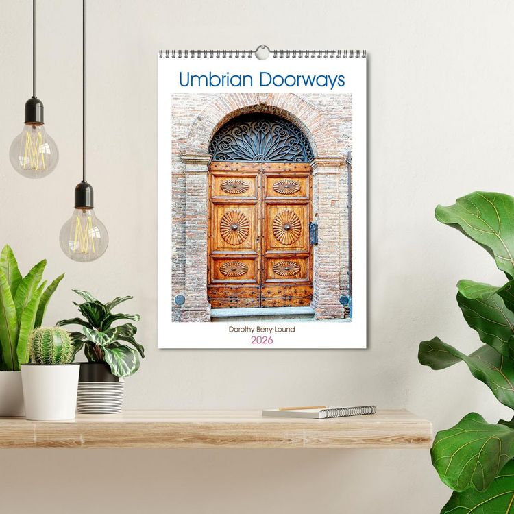 Produktbild: Umbrian Doorways (Wall Calendar 2026 DIN A3 portrait), CALVENDO 12 Month Wall Calendar