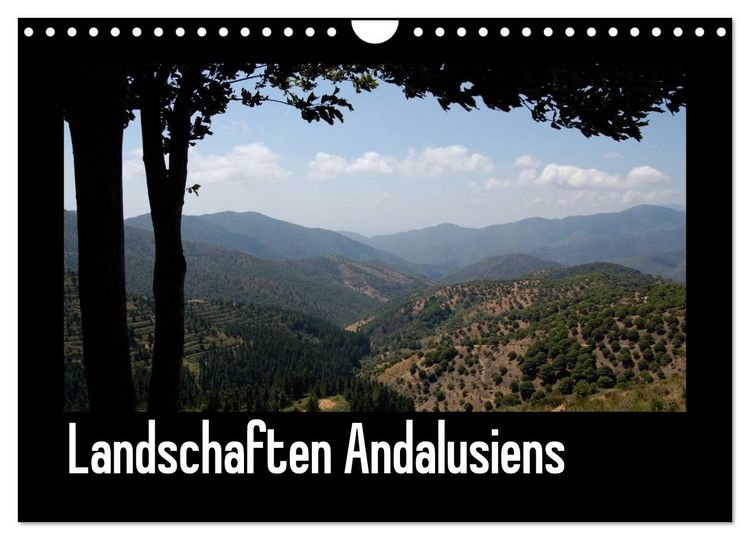 Produktbild: Landschaften Andalusiens (Wandkalender 2026 DIN A4 quer), CALVENDO Monatskalender