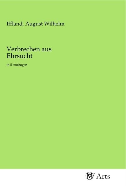 Produktbild: Verbrechen aus Ehrsucht