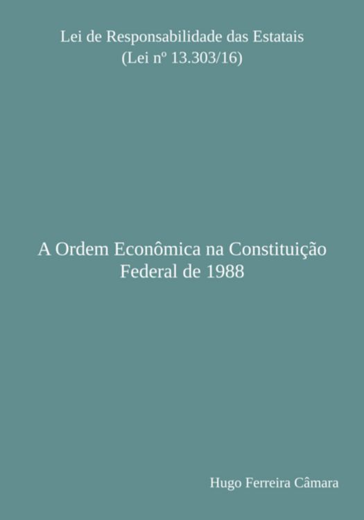 Produktbild: A Ordem Econ&ocirc;mica Na Constitui&ccedil;&atilde;o Federal De 1988
