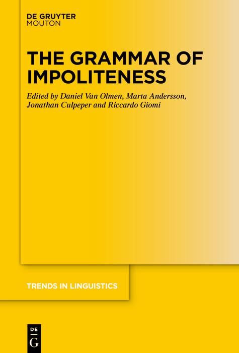 Produktbild: The Grammar of Impoliteness