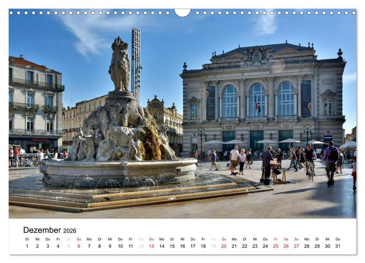 Produktbild: Languedoc-Roussillon - unter der Sonne des Midi (Wandkalender 2026 DIN A3 quer), CALVENDO Monatskalender