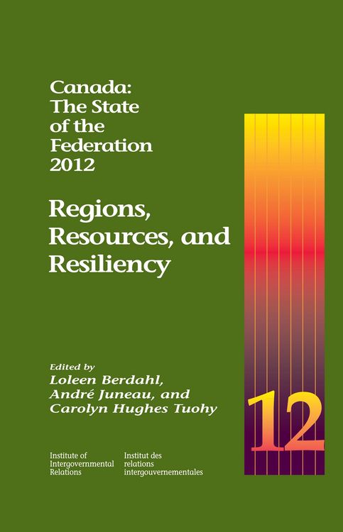 Produktbild: Canada: The State of the Federation, 2012