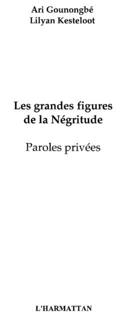 Produktbild: Grandes figures de la Negritud