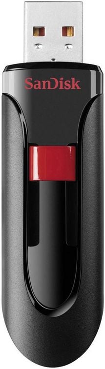 Produktbild: SanDisk Cruzer&reg; Glide&trade; USB-Stick 32 GB Schwarz SDCZ60-032G-B35 USB-A (USB 2.0)
