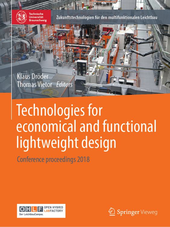 Produktbild: Technologies for economical and functional lightweight design