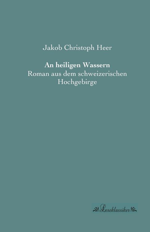 Produktbild: An heiligen Wassern