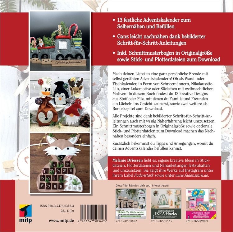 Produktbild: Adventskalender n&auml;hen