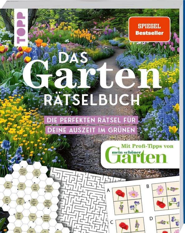 Produktbild: Das Garten-R&auml;tselbuch &ndash; Mit Profi-Tipps von "mein sch&ouml;ner Garten" f&uuml;r das ganze Jahr
