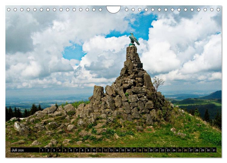 Produktbild: Rh&ouml;ner Impressionen (Wandkalender 2026 DIN A4 quer), CALVENDO Monatskalender