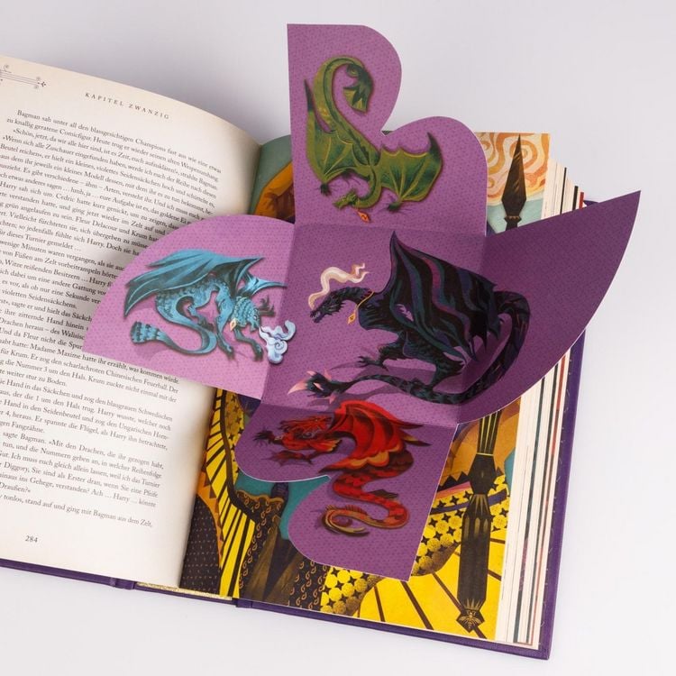 Produktbild: Harry Potter und der Feuerkelch (Papierkunst-Edition mit 3D-Aufklapp-Elementen 4)