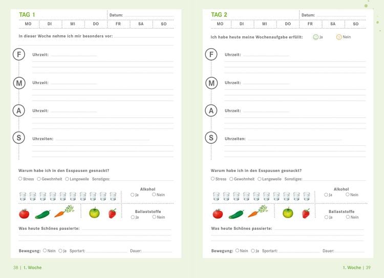Produktbild: Die Ern&auml;hrungs-Docs &ndash; Mein Ern&auml;hrungstagebuch