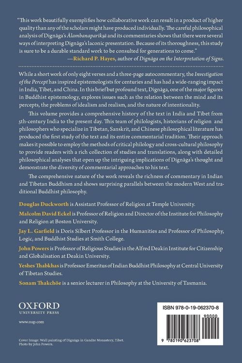 Produktbild: Dignaga's Investigation of the Percept