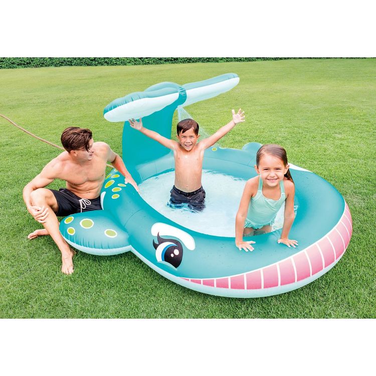 Produktbild: Kinder-Pool Whale Spray 2,01mx1,96mx91cm