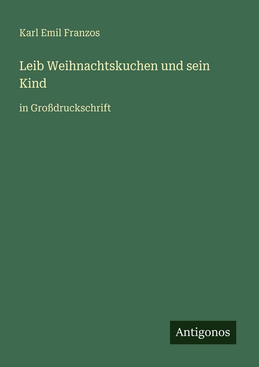 Produktbild: Leib Weihnachtskuchen und sein Kind