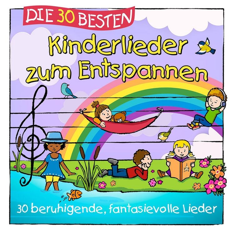 Produktbild: Die 30 besten Kinderlieder zum Entspannen