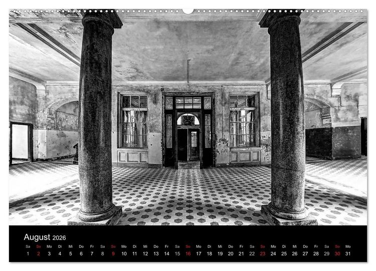 Produktbild: lost beauty (Wandkalender 2026 DIN A2 quer), CALVENDO Monatskalender