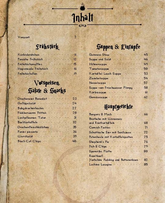 Produktbild: Gasthausrezepte f&uuml;r Harry Potter Fans